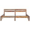 vidaXL Bed Frame without Mattress Solid Wood 200x200cm