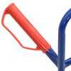 vidaXL Hand Trolley Blue and Red 49.5 x 53 x 114 cm Steel