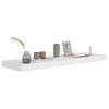 vidaXL Floating Wall Shelves 2 pcs White 80x23.5x3.8 cm MDF