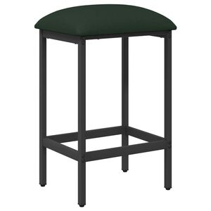 vidaXL Bar Stool Dark Green 40 x 32 x 64 cm Engineered Wood