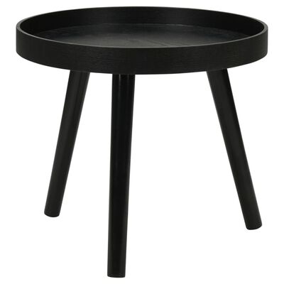 Home&Styling 2 Piece Side Table Set Round Black