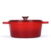 Livoo Casserole Round 24 cm 4 L Red