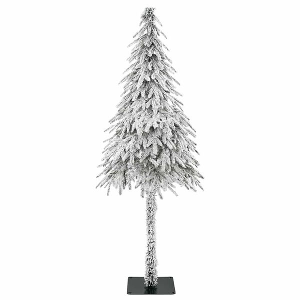 vidaXL Artificial Christmas Tree with Stand White 86 x 86 x 210 cm