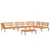 vidaXL 5 Piece Garden Pallet Sofa Set Solid Wood Acacia