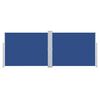 vidaXL Retractable Side Awning Blue 140x1000 cm