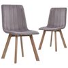 vidaXL Dining Chairs 2 pcs Pink Velvet