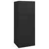 vidaXL Saddle Cabinet Anthracite 53x53x140 cm Steel