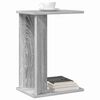 vidaXL End Table Grey Sonoma 35 x 25 x 50 cm Engineered Wood