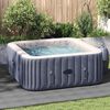 vidaXL Pool Ground Sheet Light Grey 274 x 274 x 0.1 cm