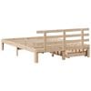 vidaXL Bed Frame with Drawers without Mattress 140x190 cm
