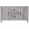 vidaXL Sideboard Grey Sonoma 100x36x60 cm Engineered Wood