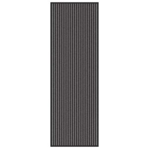 vidaXL Doormat Black 60 x 180 cm Polypropylene