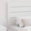 vidaXL Headboard with Headboard White 75 cm Engineered wood