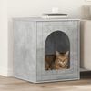 vidaXL Cat House Concerte 53 x 52 x 62 cm Engineered Wood