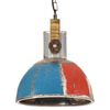 vidaXL Industrial Hanging Lamp 25 W Multicolour Round 30 cm E27
