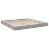 vidaXL Bed Frame without Mattress Concrete Grey 200x200 cm