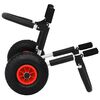 vidaXL SUP Trolley for Surfboard Foldable 45 kg Aluminium