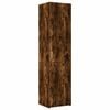 vidaXL Highboard Smoked Oak 45x42.5x185 cm Engineered Wood