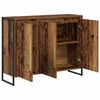 vidaXL Side Cabinet Old Wood 96.5 x 30 x 75 cm Engineered Wood