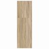 vidaXL Cabinet with Door Sonoma Oak 79.5 x 49 x 156 cm Engineered Wood