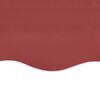 vidaXL Replacement Fabric for Awning Burgundy Red 5x3.5 m