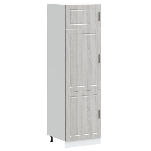 vidaXL Kitchen Cupboard "Porto" Grey Sonoma Engineered Wood