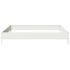 vidaXL Garden Raised Bed White 100x100x18.5 cm Steel