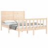 vidaXL Bed Frame without Mattress 140x200 cm Solid Wood Pine