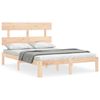 vidaXL Bed Frame without Mattress 120x200 cm Solid Wood Pine