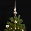 vidaXL Artificial Hinged Christmas Tree 300 LEDs & Ball Set 300 cm