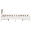 vidaXL Bed Frame without Mattress White 140x190 cm Solid Wood Pine