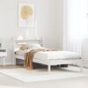 vidaXL Bed Frame without Mattress White 90x200 cm Solid Wood Pine