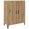 vidaXL Highboard 2 pcs Artisan Oak Engineered Wood