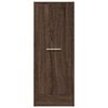 vidaXL Apothecary Cabinet Brown Oak 30x41x77.5 cm Engineered Wood