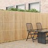 vidaXL Bamboo Fence Natural 600 x 180 cm Bamboo