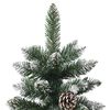 vidaXL Artificial Christmas Tree with 300 LEDs with Stand Green 210 cm