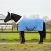 vidaXL Horse Blanket Full Aqua 125 cm Polar fleece