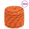 vidaXL Boat Rope Orange 18 mm 25 m Polypropylene