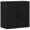 vidaXL Wall-mounted Cabinet 60 x 31 x 60 cm Engineered Wood Black Oak