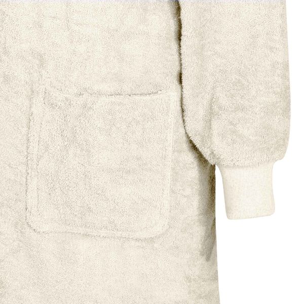 vidaXL Blanket Hoodie KINN Cream L Cotton