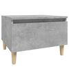 vidaXL Side Tables 2 pcs Concrete Grey 50x46x35 cm Engineered Wood