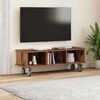 vidaXL TV Stand Old Wood 100 x 35 x 35 cm Engineered Wood