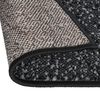 vidaXL Runner Rug BCF Anthracite 100x150 cm