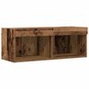 vidaXL TV Cabinet Set Old wood 80 x 30 x 30 cm Engineered Wood