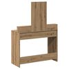 vidaXL Dressing Table Artisan Oak 100 x 41 x 140 cm Engineered Wood