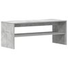 vidaXL TV Cabinet Concrete Grey 100x40x40 cm Engineered Wood