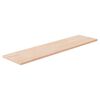 vidaXL Shelf Board 80x20x1.5 cm Untreated Solid Wood Oak