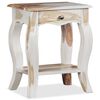 vidaXL Bedside Cabinet Solid Acacia Wood 40x30x50 cm