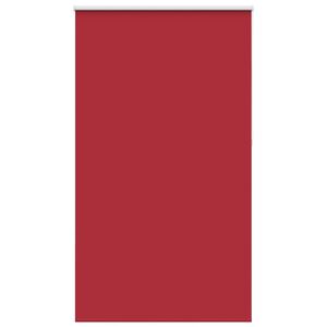 vidaXL Roller Blind Blackout Red 135x210 cm Fabric Width 131.6 cm Polyester
