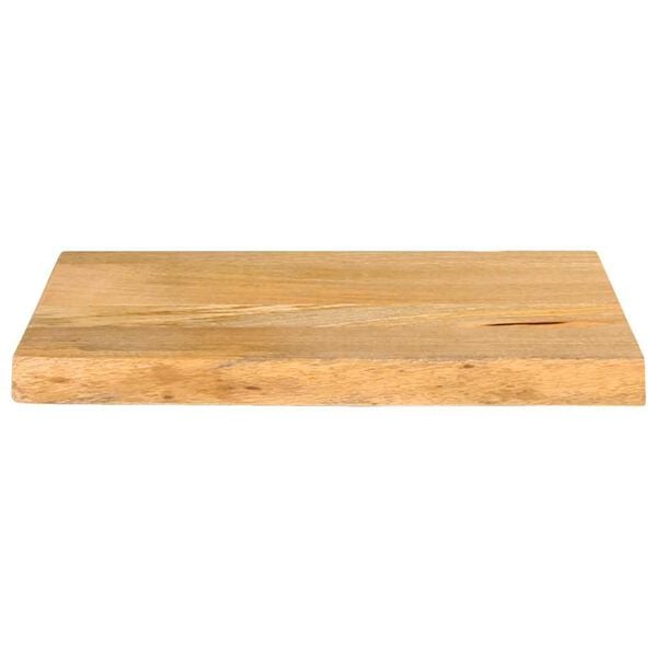 vidaXL Table Top Live Edge 40x20x3.8 cm Solid Wood Mango